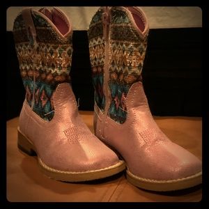 Girls Roper cowgirl boots